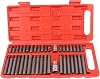 Professional spline tip bit socket set OY Auto Rep Kit with plastic storage cover Several sizes for automotive tools
