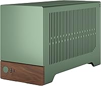 Vista 6 de Fractal Design Terra Jade - Panel frontal de madera de nogal - Factor de forma pequeño - Carcasa para juegos Mini ITX - Cable elevador PCIe 4.0