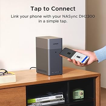 【新品未開封】UGREEN NASync DH2300 HDD付属無し 2ベイNASストレージ - 最大60TBのローカルストレージ