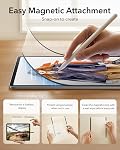 ESR Paper-Feel Magnetic Screen Protector for iPad Air 11 Inch M4/M3/M2 (8th/7th/6th Gen, 2026/2025/2024), Write and Draw Like on Paper, Detachable and Reusable, Compatible with Tempered Film, Matte
