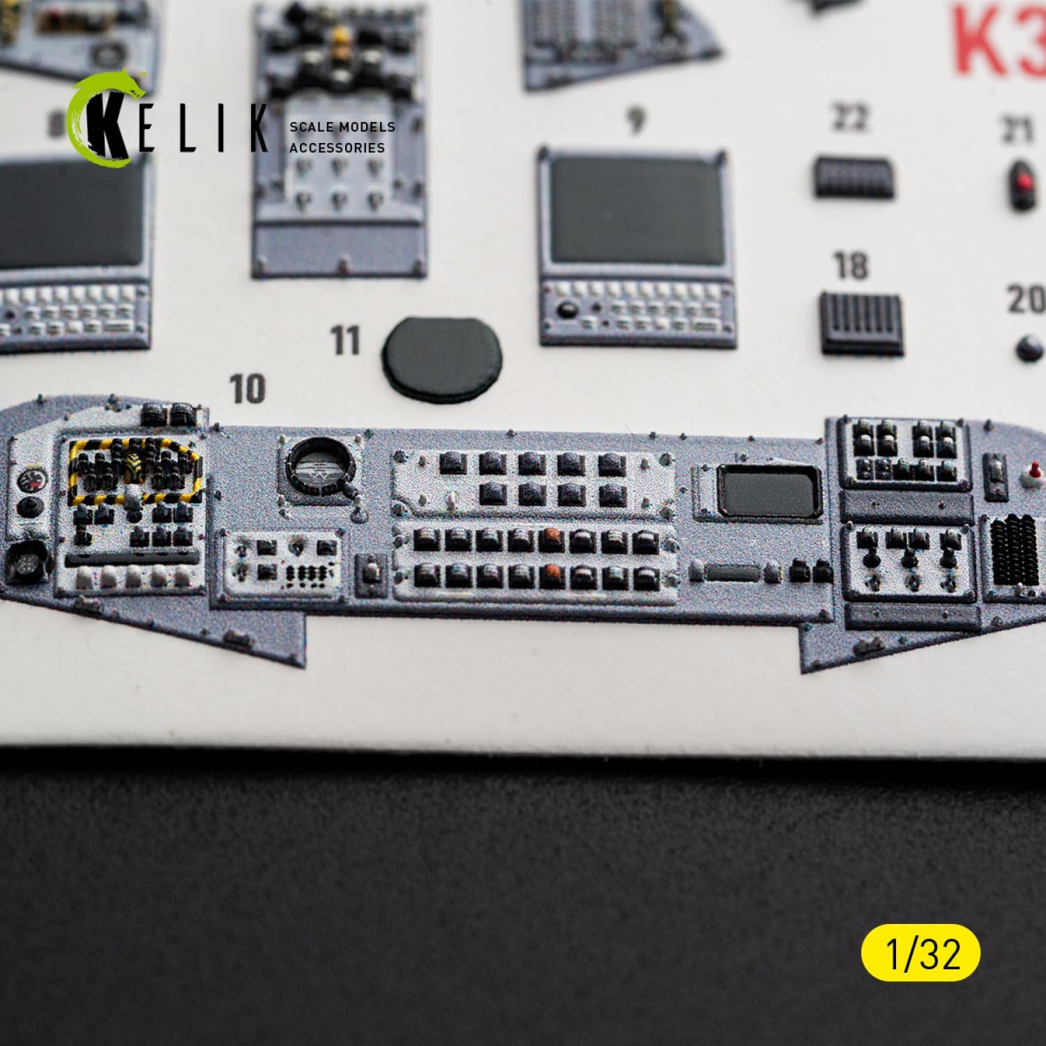 Kelik K32067 1/32 Tornado GR.1 - Interior 3D Decals for Revell