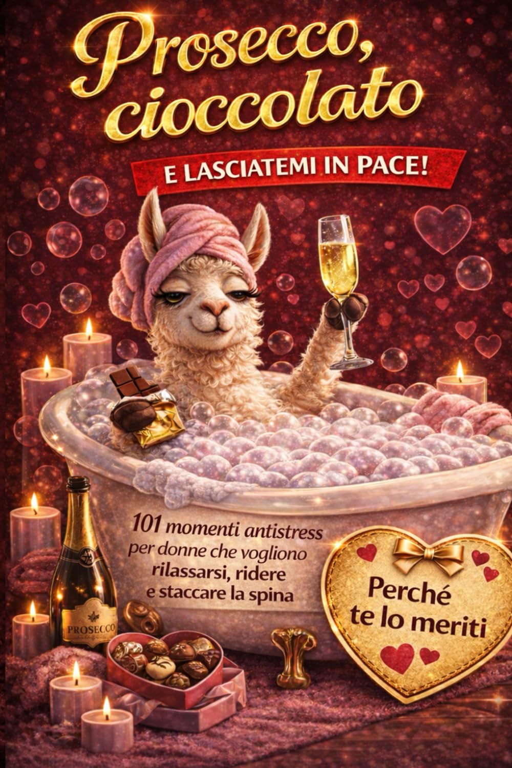 Prosecco, cioccolato e lasciatemi in pace! 101 momenti antistress per donne che vogliono rilassarsi, ridere e staccare la spina | Il regalo perfetto per donne