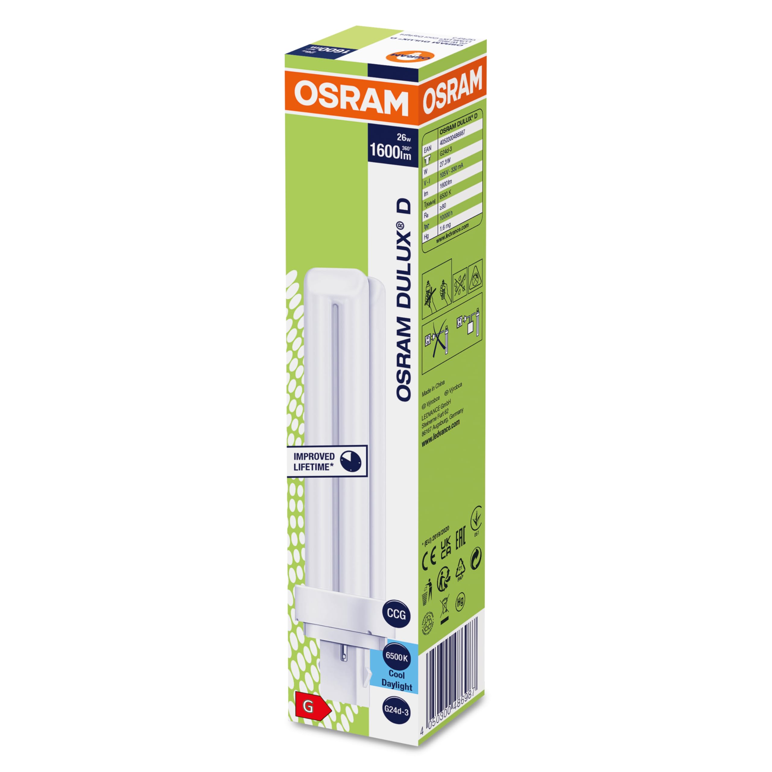 DULUX D 26w 865 OSRAM