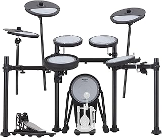 VQD106PADS V-Drums | 5-Piece Electronic Quiet Design Drum Pad Set | Perfect for Home Practice | Up To 75% Noise Reduced Pads | Compatible with TD-07, TD-27, TD-50X & V71 Sound Modules