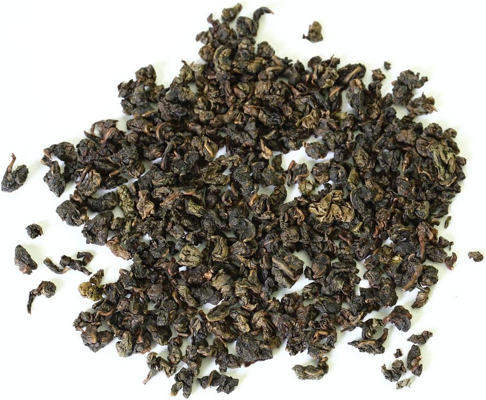 GOARTEA 2Pcs 250g / Total 17.6oz Supreme Roasted Black Tieguanyin Tie Guan Yin Oolong Tea - Iron Goddess Fujian Anxi High Mountain Chinese Oolong Tea