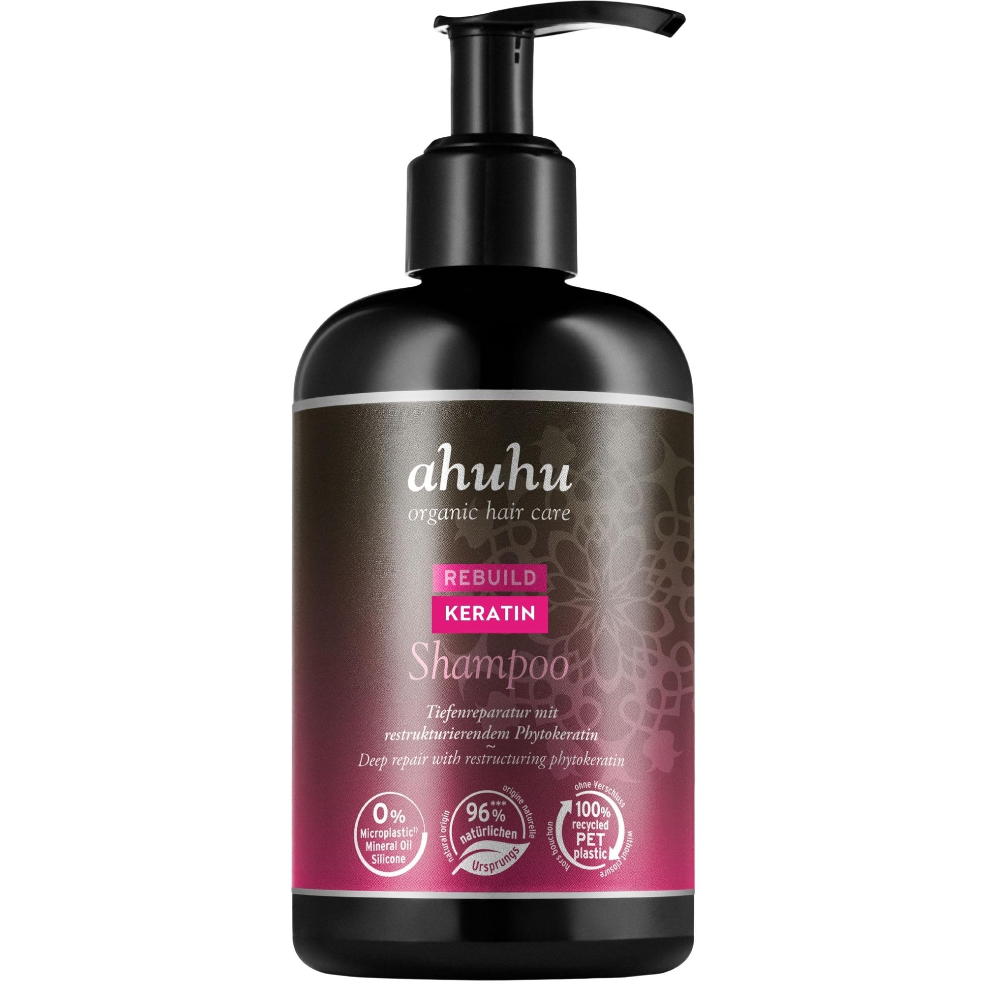 M. Asam Keratin Shampoo ahuhu REBUILD – 250 ml