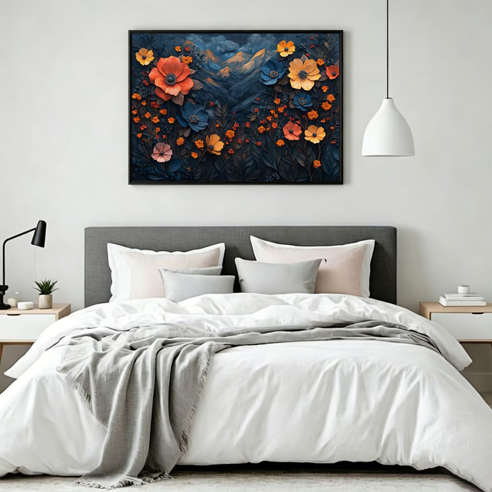 Puzzle 5000 Pezzi Fiori Puzzle Adulti, Gioco Educativo, n-315 | Jigsaw Puzzles montagna, Impossibile Difficile Sfida, Classici Gioco Familiare, Giochi Divertenti, Idee Regalo