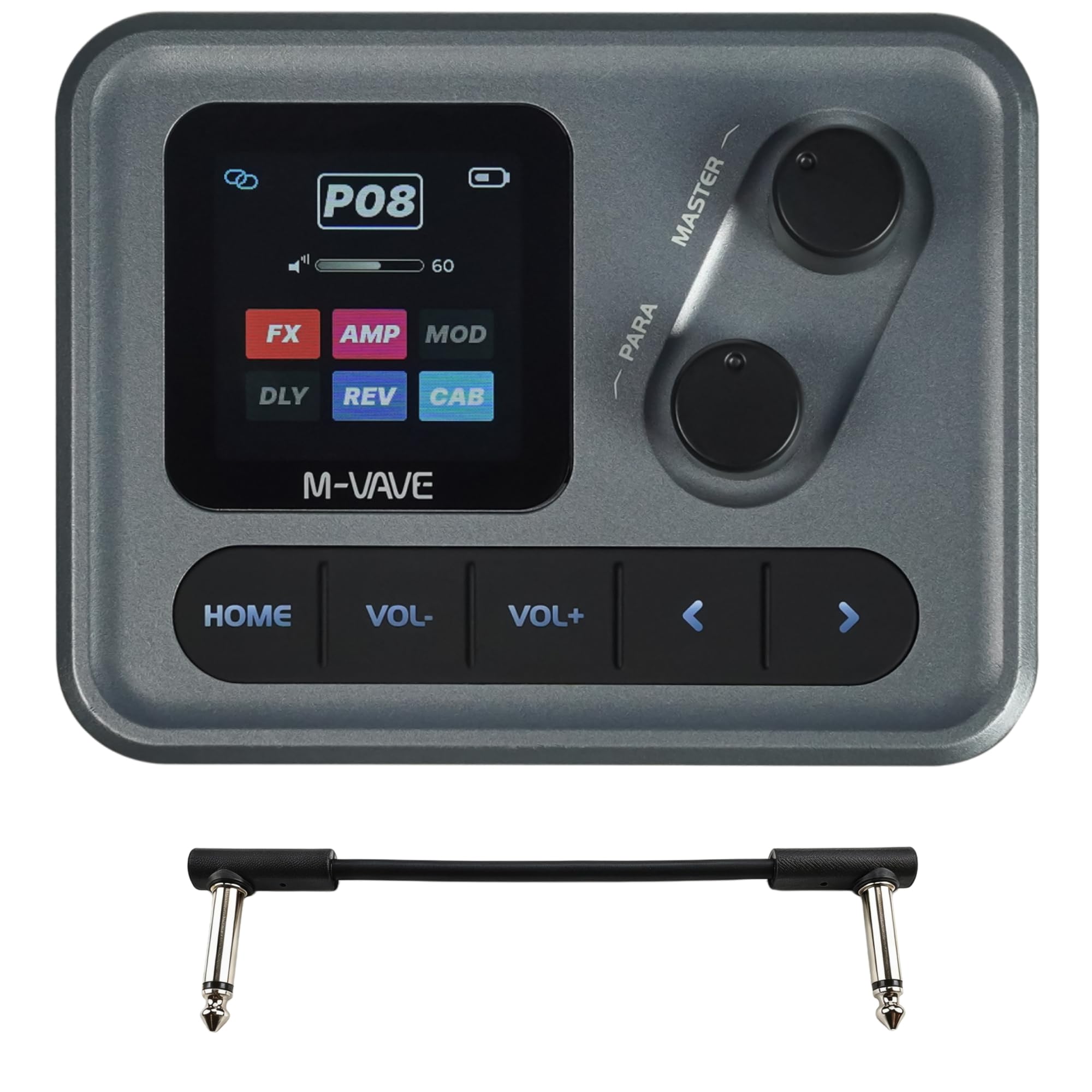 ギター M-VAVE Pocket Amp Amazon.com: M-VAVE Pocket Amp Pocket - Pedal de guitarra