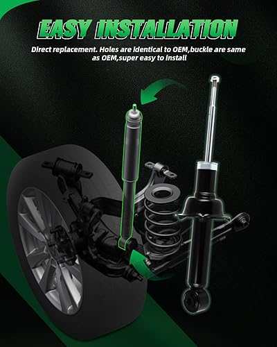 Miniatura 5 de SCITOO - Amortiguadores traseros para Honda se adapta a 2012-2016 para Honda CR-V Shocks 340115 72957 Shocks Struts - Juego de 2 piezas