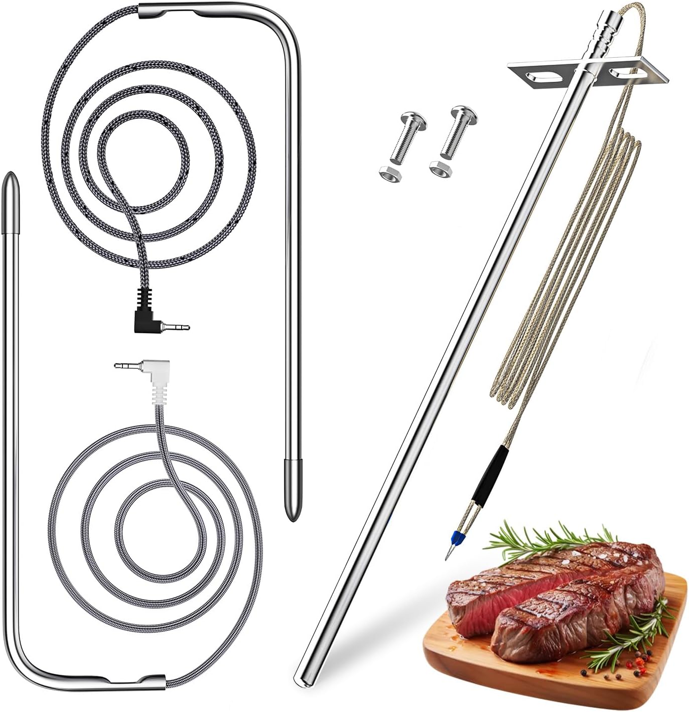 Best HD Pictures about  Traeger Grills Bac431 Meat Probe Kit  with No AI Images