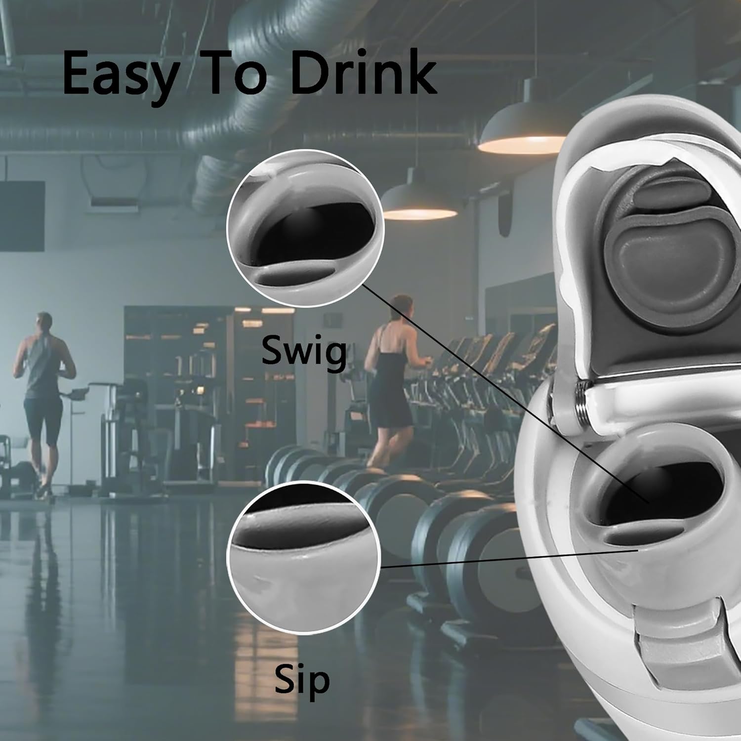 Replacement Lid for Owala Freesip Compatible with Owala 16oz 24oz 32oz 40oz Cup