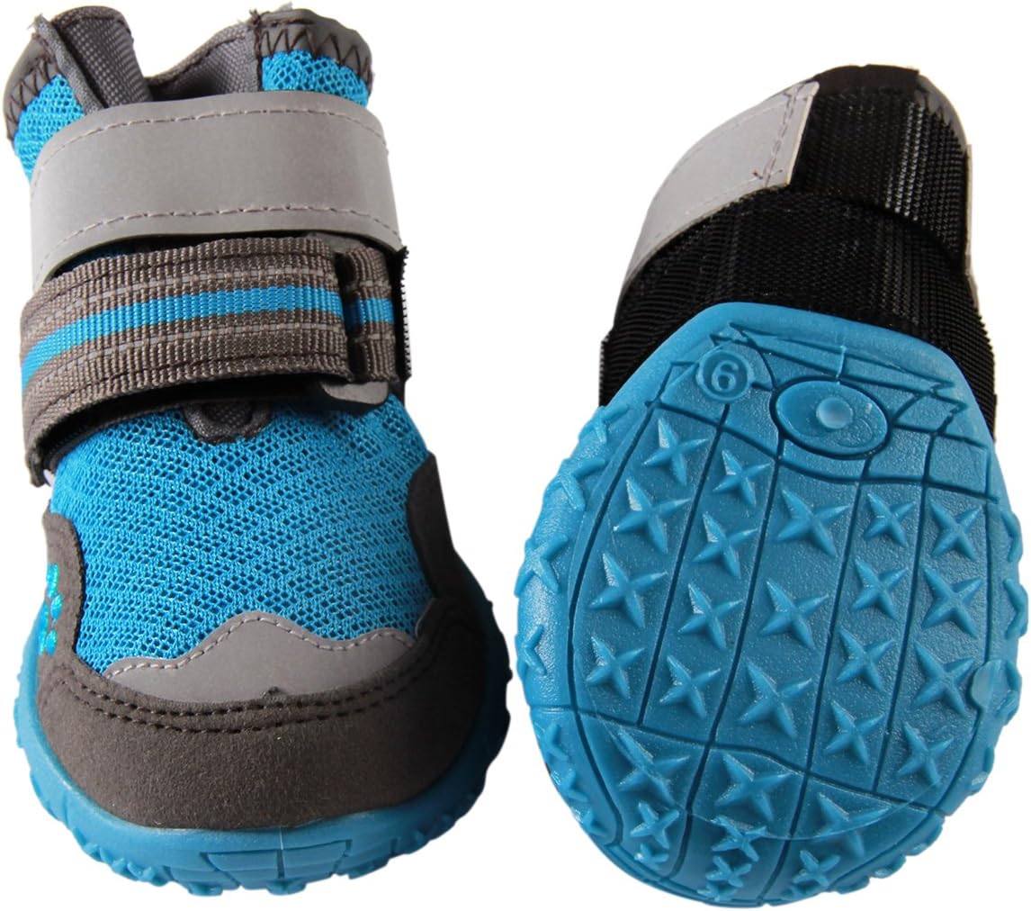 Breathable Mesh Dog Shoes for Small Dogs,4Boots