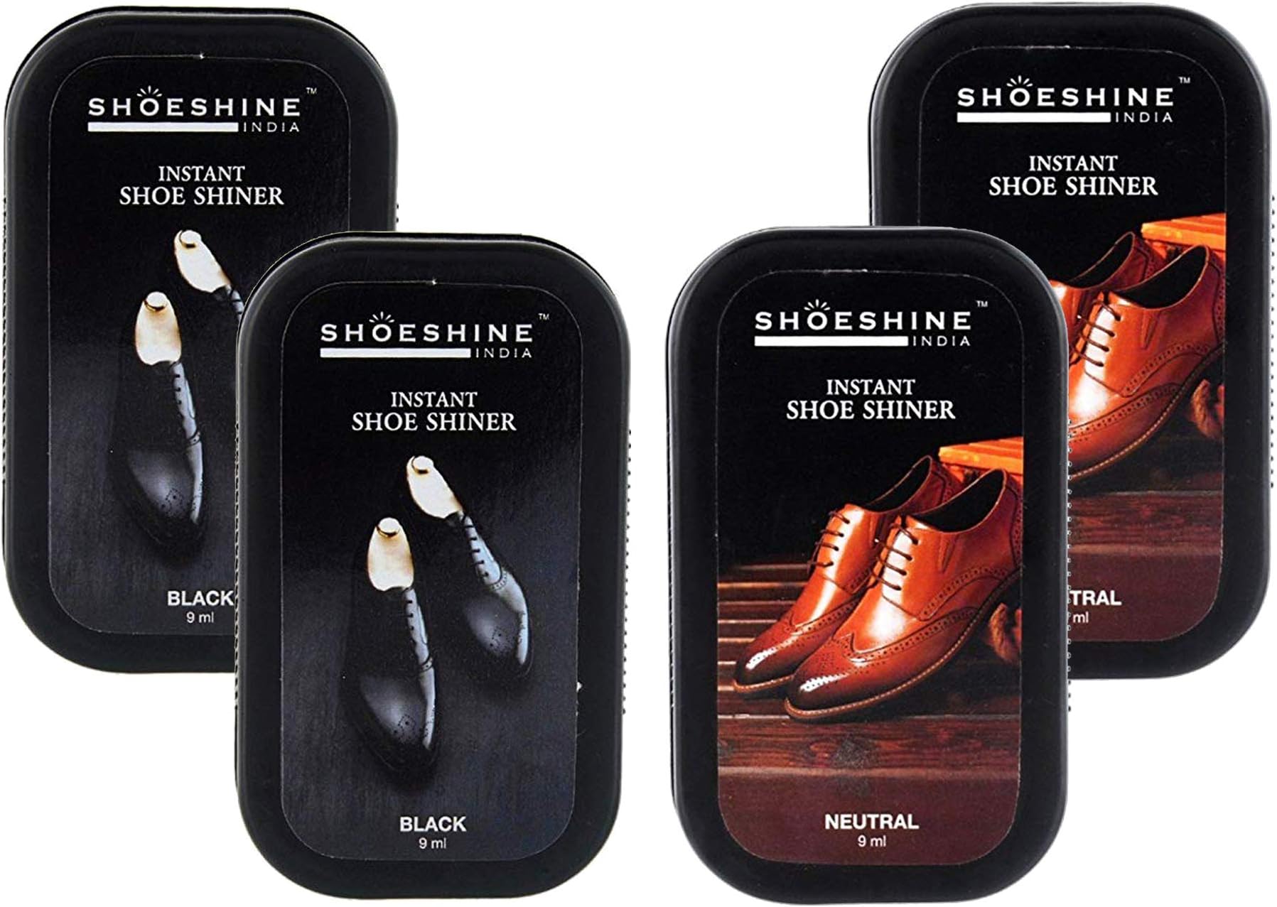 SHOESHINE Leather Boot Polish and Shoe Shiner Sponge