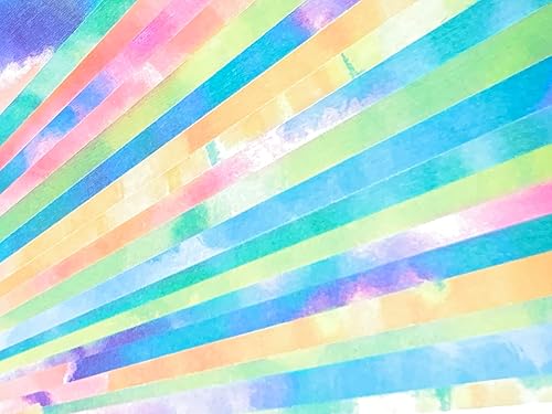 Miniatura 5 de Tiras de papel precortadas para hacer cuentas de papel Tiras de cuentas pesadas precortadas de 12 o 1 pulgada (12 pulgada de ancho (40 tiras))