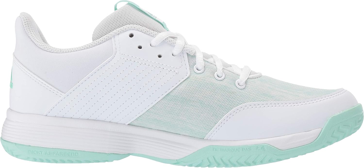 adidas Originals Women's Gymnastics Shoe 6 White/White/Clear Mint
