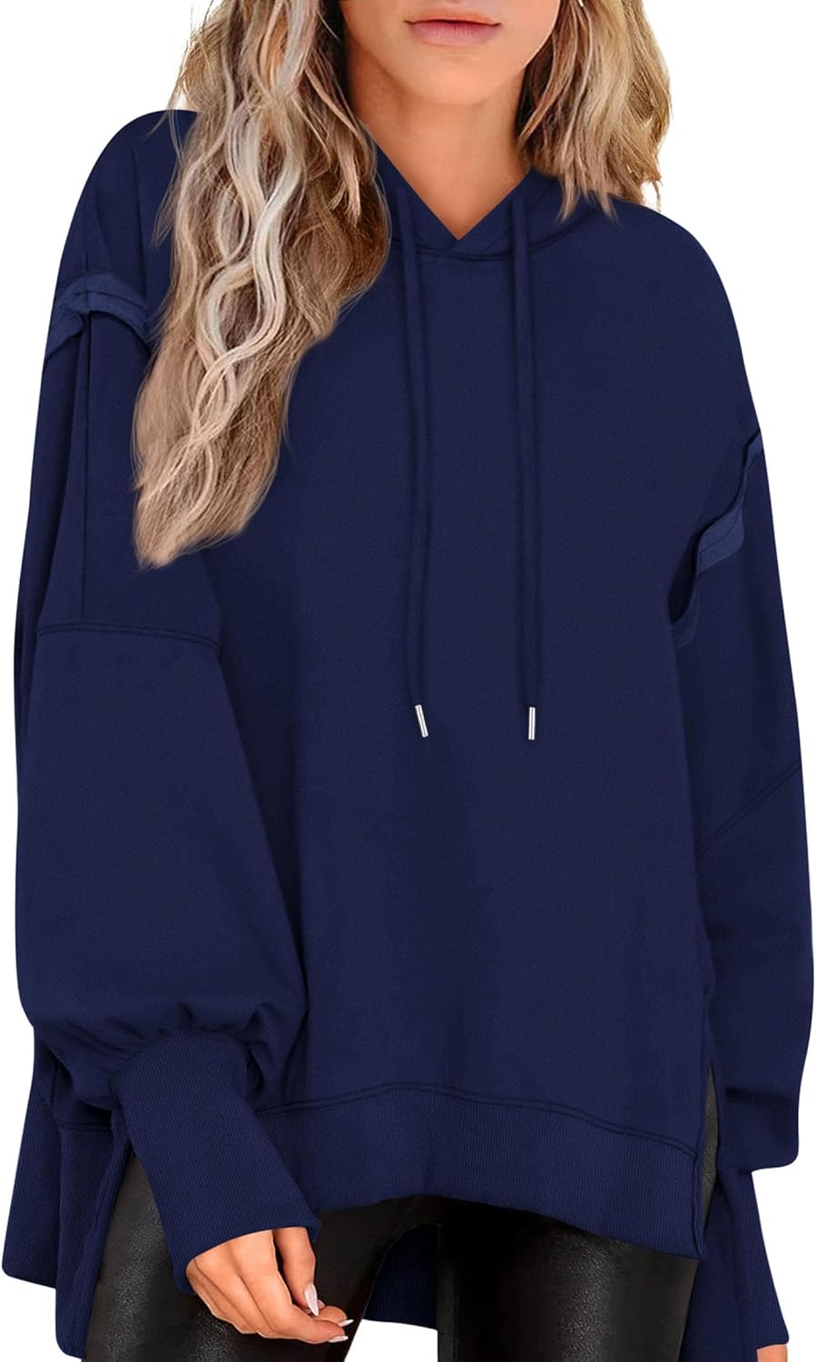 PRETTYGARDEN Womens Oversized Hoodie 2025 Spring Sweatshirt Long Sleeve Loose Trendy Outfits Casual Cute Pullover Tops