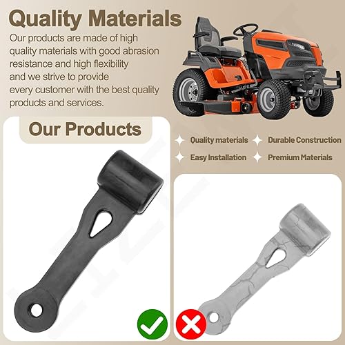 Miniatura 7 de 109808X 160793 - Correas de pestillo para capó ensacadoras compatibles con Craftsman/Husqvarna/Poulan Pro/Yard Pro Lawn Tractor para cubiertas de 42