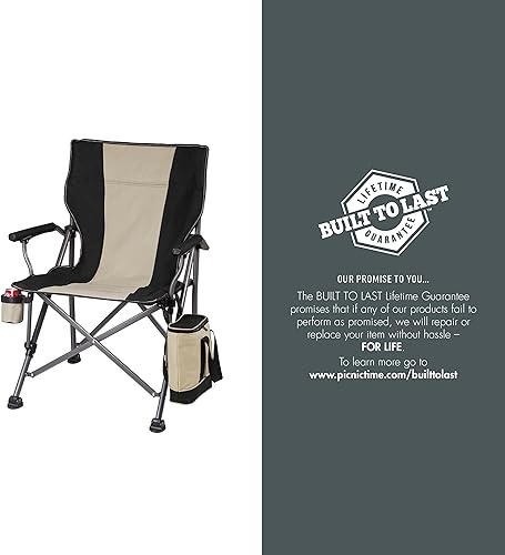 Miniatura 7 de PICNIC TIME NFL Outlander Folding Camping Cooler, Heavy Duty Beach Chair