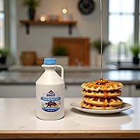 Vista 4 de Sweet Mountain - Jarabe de sabor a arce sin azúcar (1 L) Apto para dieta Keto, 0 g de carbohidratos, 0 calorías, apto para diabéticos