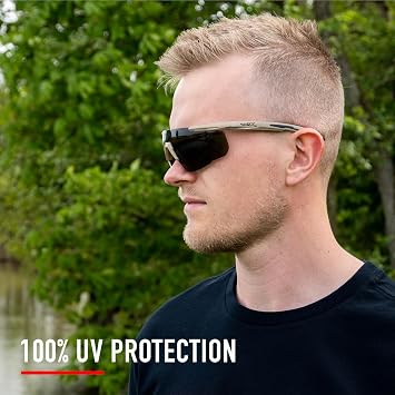 Wiley X │ Saber Advanced | Safety Glasses Men | Shooting Tactical Military Airsoft | Sport Sunglasses | Perfect for Running Biking Outdoor Hiking