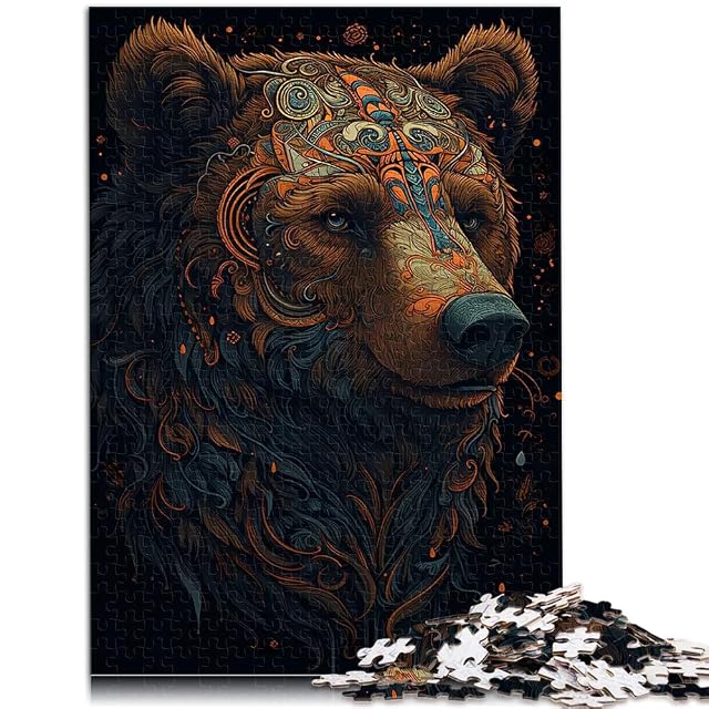 Foto 2 de 6 de Oso Imaginario Puzzle de 1000 Piezas para Adultos Desafiante de completar