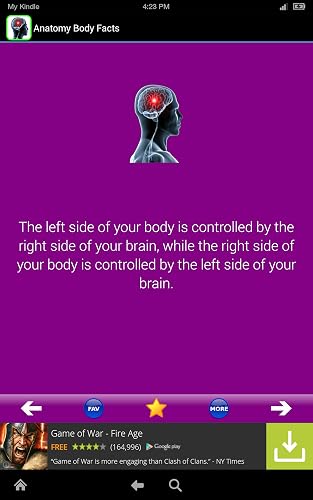 Anatomy Body Facts! Fun Human Anatomy and Physiology Flash Cards app FREE! Learn about Bones, Skin, Organs, Muscles, Brain, and the Body Parts Atlas of Science Systems for Kids! Cool & Random Virtual Surgery Simulator for Plastic, Leg, Eye, Hair! – vue 4