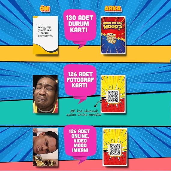 What Do You Mood Moodun Ne - Fun Group Dating Family Box Game - Which Mod Moodun Do You Meme - Status Card Game