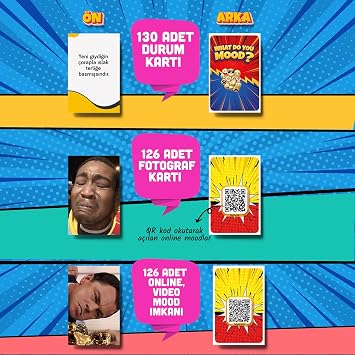 What Do You Mood Moodun Ne - Fun Group Dating Family Box Game - Which Mod Moodun Do You Meme - Status Card Game