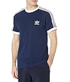 Mens Adicolor Classics 3-Stripes T-Shirt Night Indigo Medium