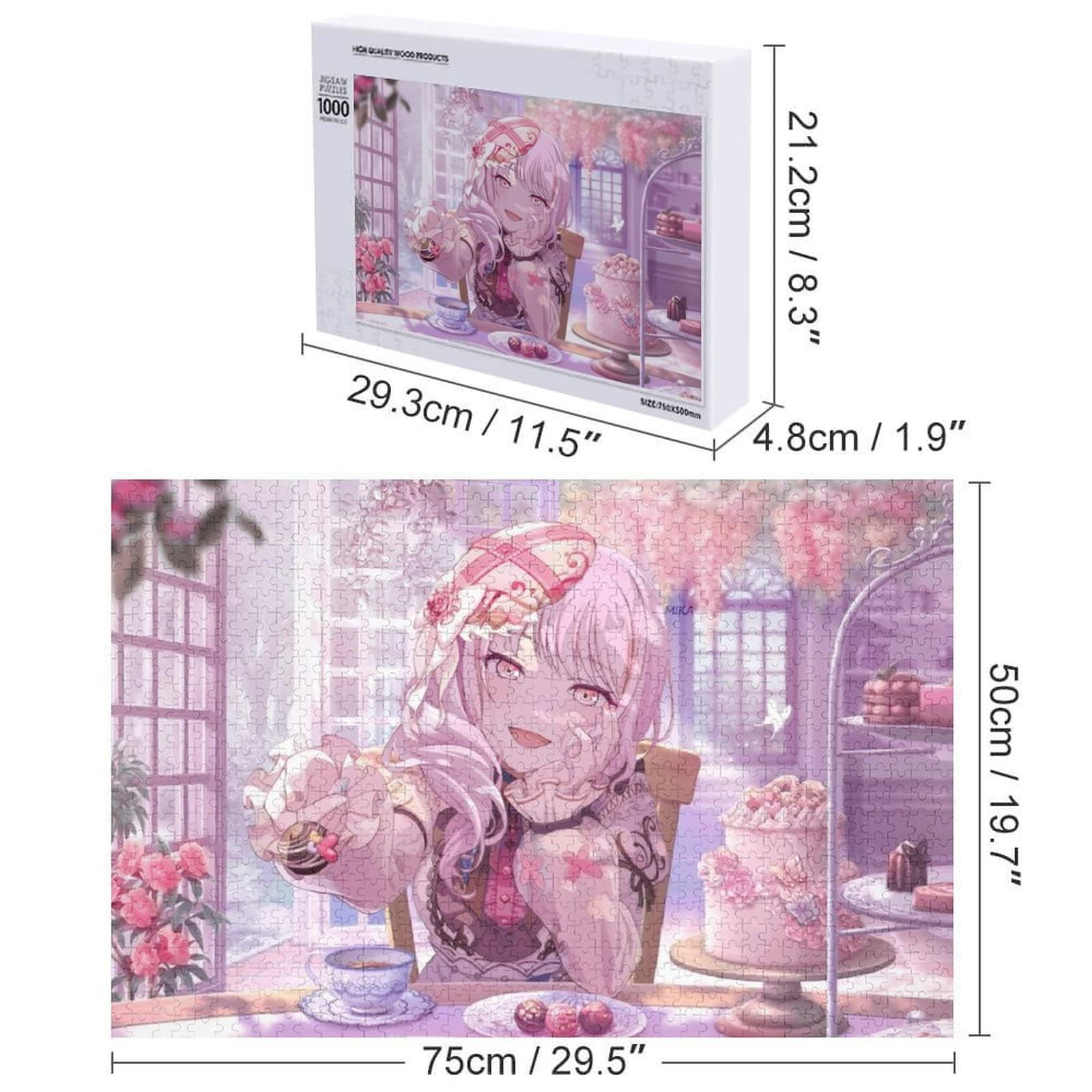 Amazon.co.jp: 暁山瑞希 ジグソーパズル アニメ 大人用 減圧 脳