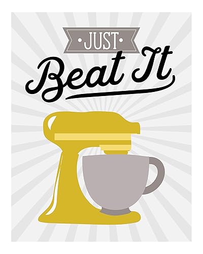 Miniatura 4 de Retro Vintage Kitchen Wall Art Prints - Mustard YellowGold, Gray, White Set of 4-8x10 UNFRAMED Kitchen Utensil Prints Perfect for Rustic, Modern