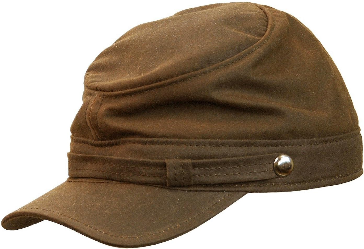 Rooster Waxed Cotton Civil War Hat Kepi Military Soldier Battle Cap Cadet