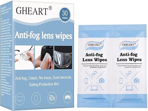 Bausch Lomb - Lote de 2 paños de limpieza para lentes prehumedecidos tamaño grande