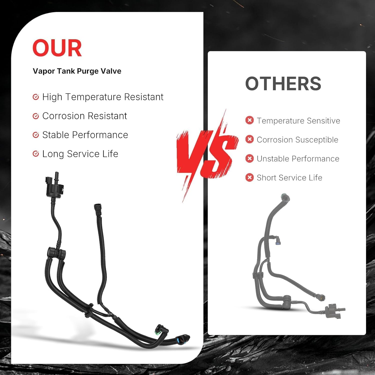 911-775 Vapor Canister Purge Valve for 2013-2016 Ford Fusion SE/Titanium 2.0L Turbo,2013-2016 Lincoln Lincoln MKZ base 2.0L Turbo,2015-2016 Lincoln MKZ Black Label 2.0L Turbo Replaces# DG9Z9D289A