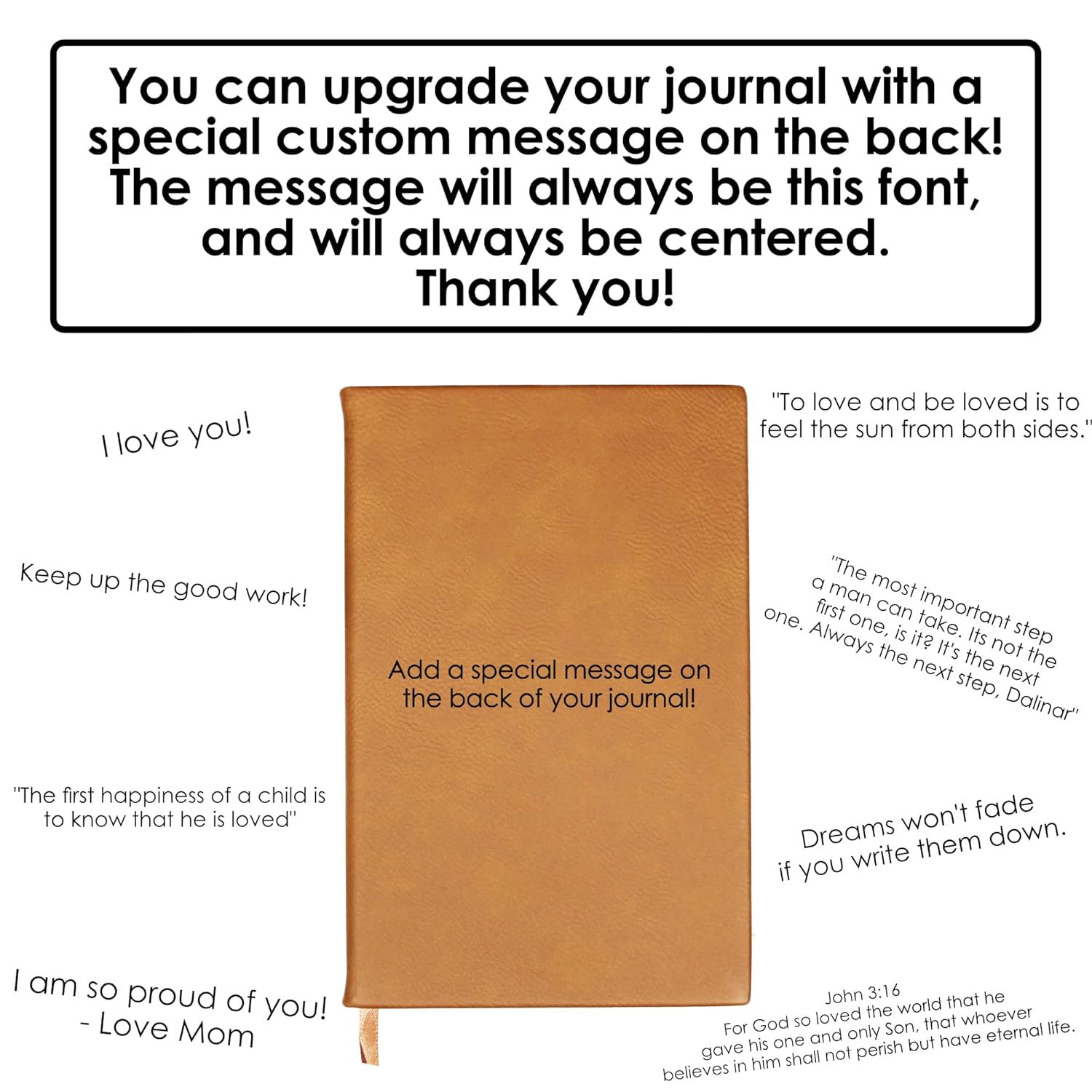 Personalized Hunting Journal – A5 Vegan Leather Notebook with Lined Pages, Optional Back Message & Bookmark – Custom Gift for Hunter, Hunting Log Book, Father's Day Gift, Birthday Gift for Outdoorsman – Bluegrass Laserworks      Hardcover