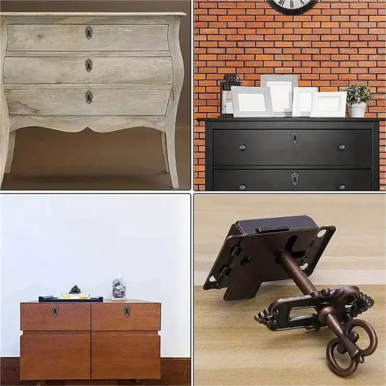 Eisen Türschloss Schublade Schrank Zubehör Schlüssel 1St
