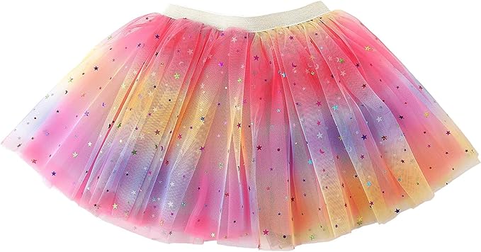 tutu de colores arcoiris