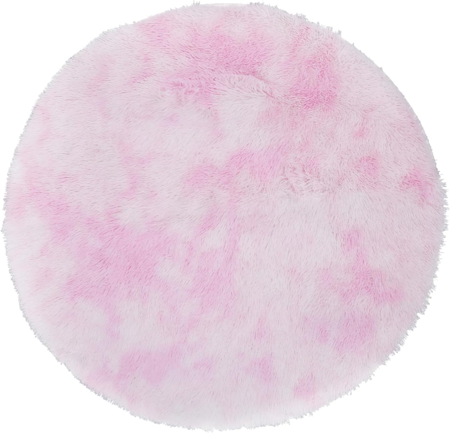 1pc Tie Dye Rug Round Floor Blanket Fine Stitching Decorative Mat for Bedroom Entryway Rug for Entryway Round Floor Mat