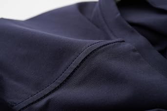 VEIISAR Men's V-Neck T-Shirt 190 g/m² Regular Fit Plain Colour Stretch Material Soft Basic Shirt
