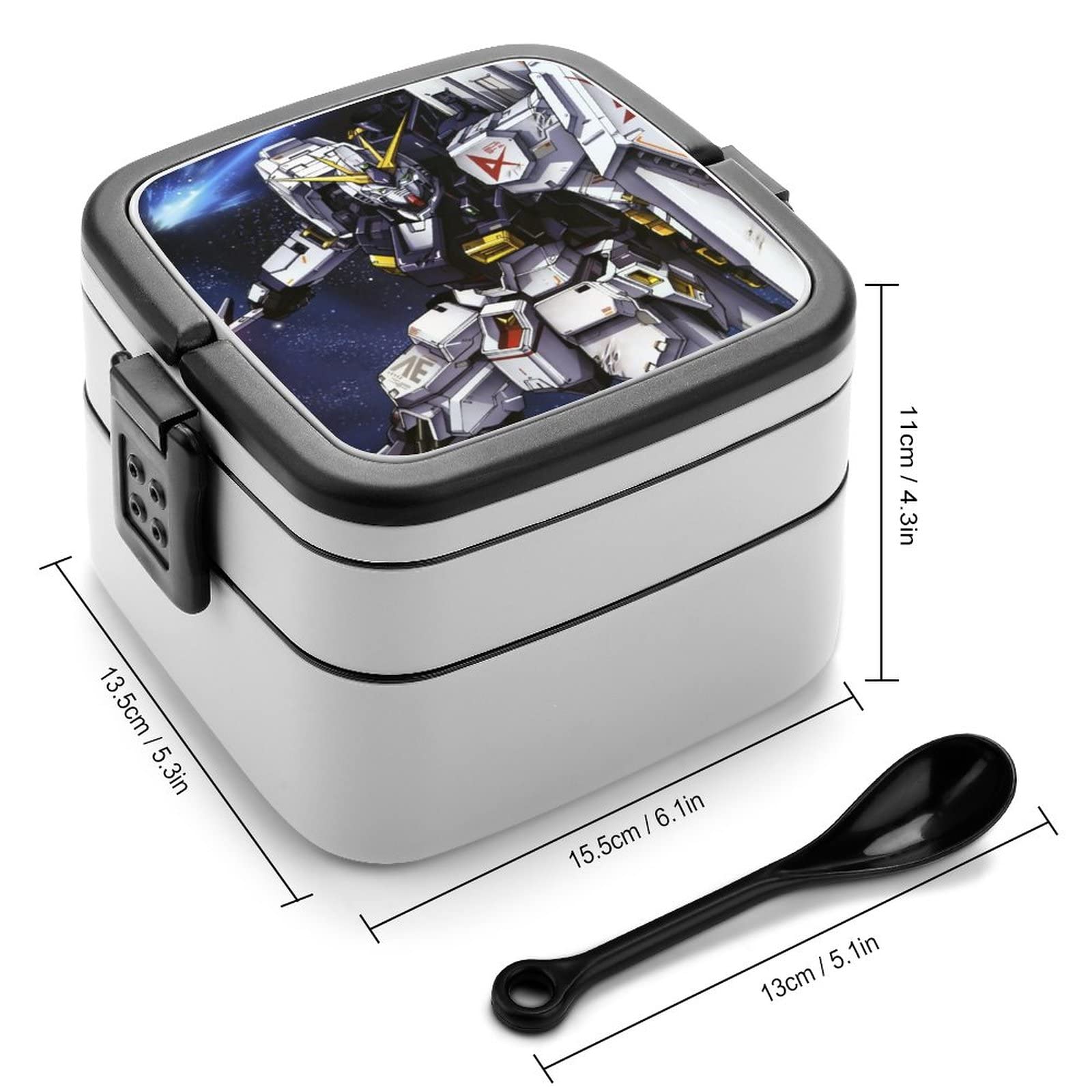 Amazon | 機動戦士ガンダム 弁当箱 ランチボックス 二段 抗菌 お弁当箱