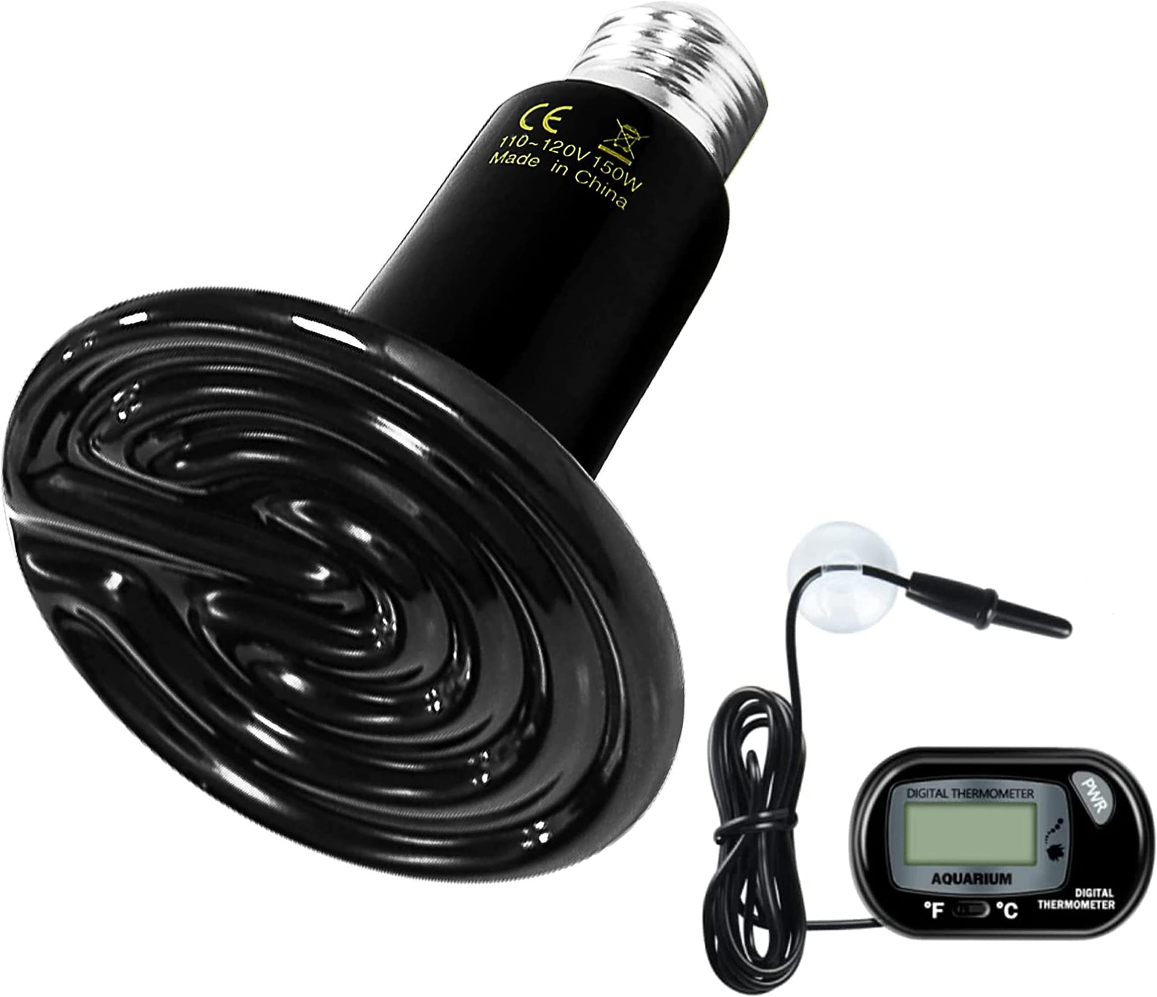 Simple Deluxe 100W Reptile Ceramic Heat Bulb No Light