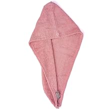 Soley | Talya | Extra Soft Cotton Hair Towel - Bonnet ROSE DRY