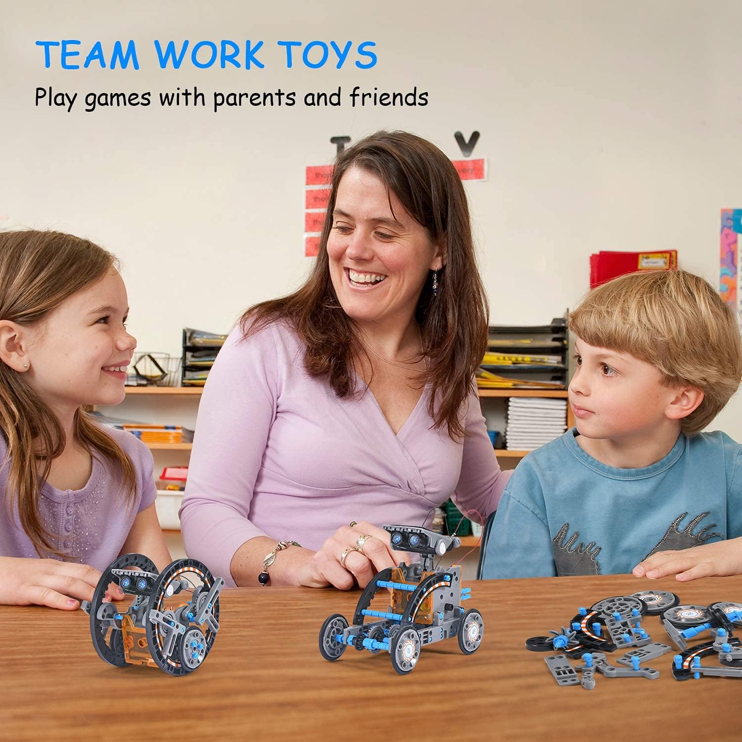Solar Roboter Spielzeug ab 8 Jahre,OMWay 12-in-1 STEM Experimente für Kinder Alter 9 10 11 12,Konstruktionsspielzeug Bausatz,Geschenke Spielzeug für 13 14 Jährige Junge Mädchen, Grau