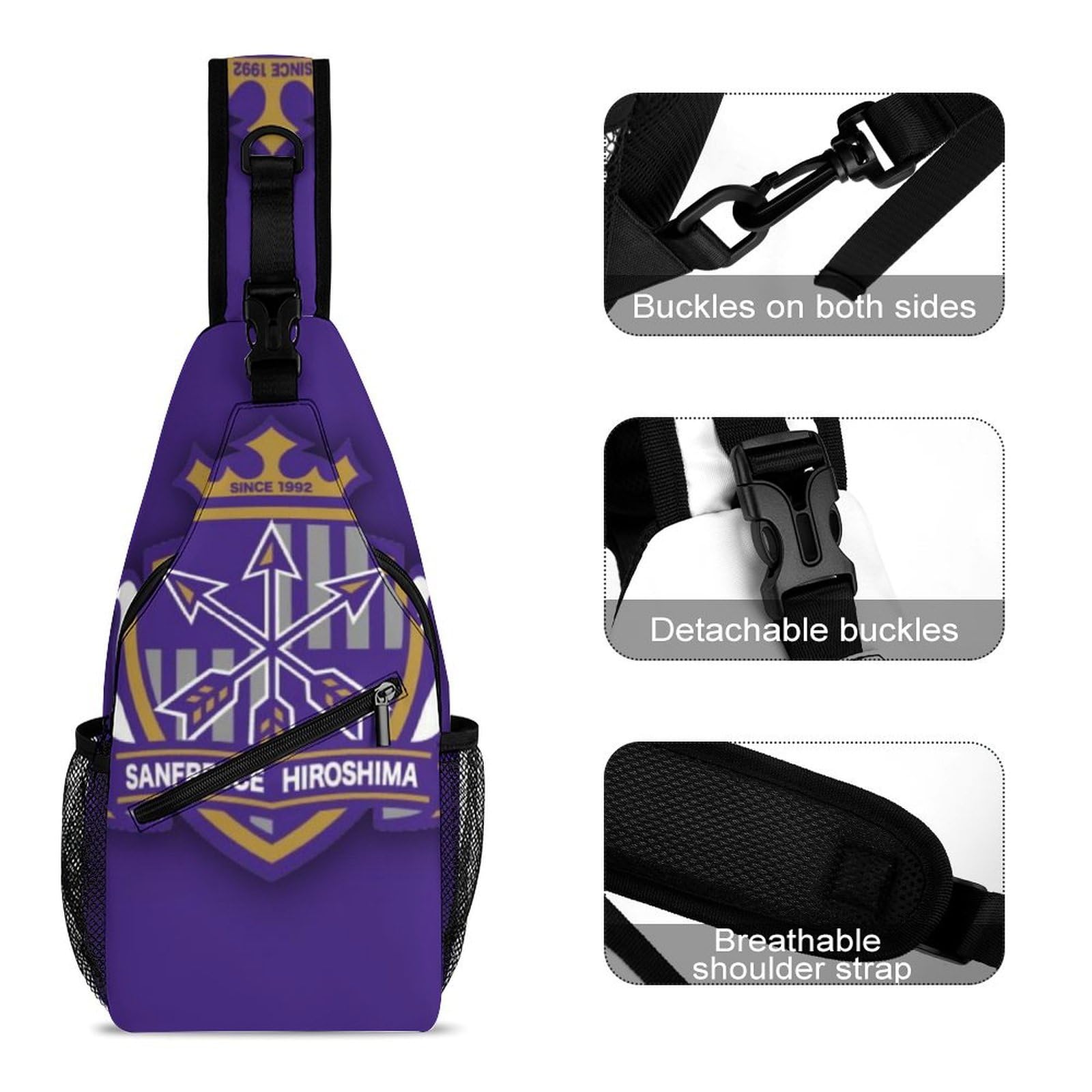 Amazon.co.jp: サンフレッチェ広島 ショルダーバッグ 肩掛けかばん