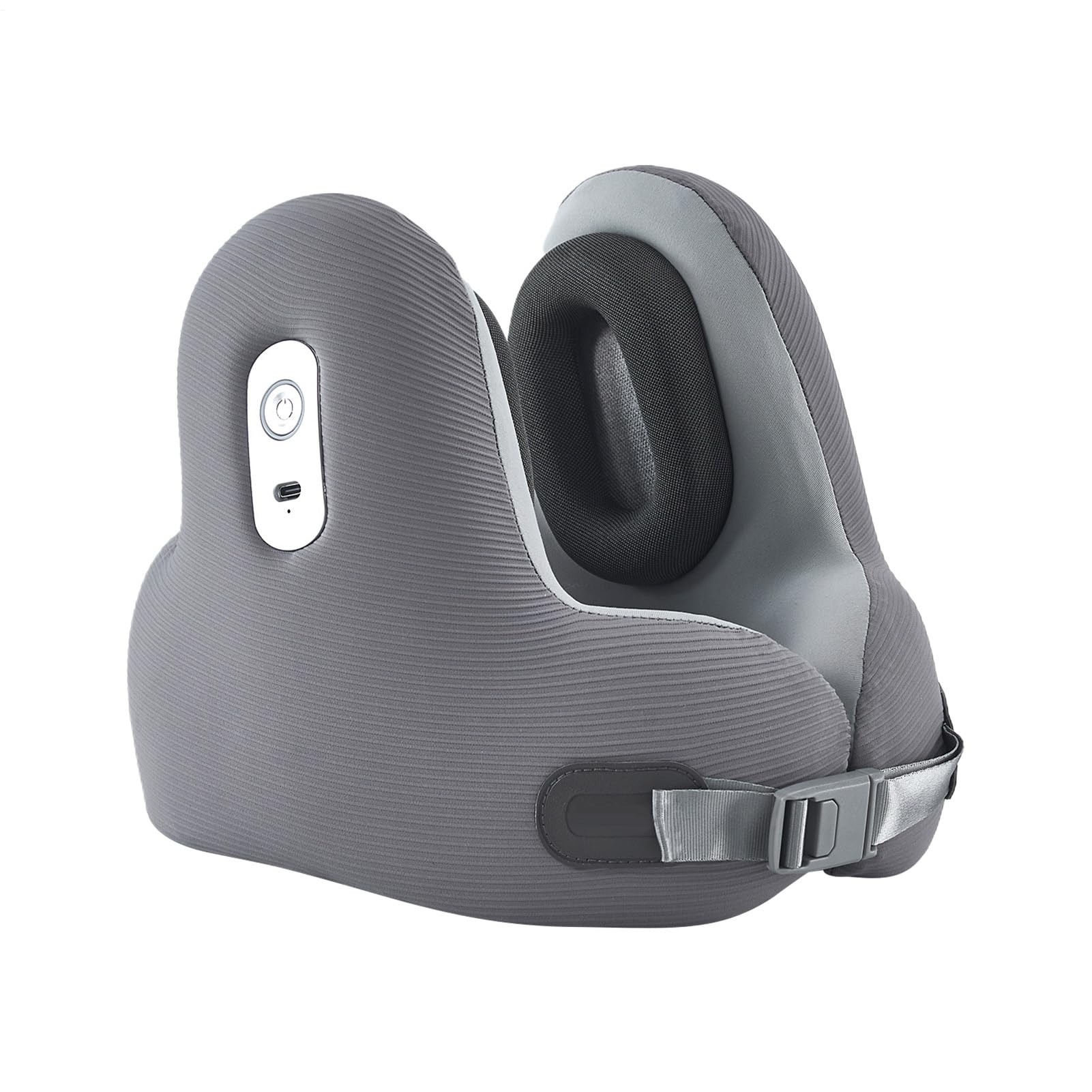 Oreiller De Pour Avion Ergonomique Boucle Ajustable Réduction De Bruit | Oreiller Cervical Coussin Portable Anti-Bruit Pour Voiture Train Avion Longs Trajets Quotidiens Maison Adultes Et