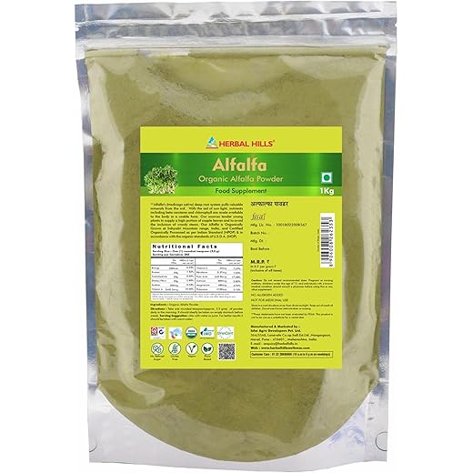 Herbal Hills Alfalfa Nutrition 1kg 1 kg