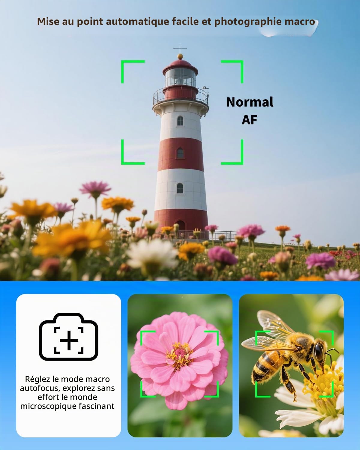 Longyi Appareil Photo numérique 4K 48 MP avec Carte SD 32 Go, Zoom numérique 16x, Appareil Photo Compact avec câble USB, Sac Portable pour Enfants, débutants, Adolescents et étudiants - Rose