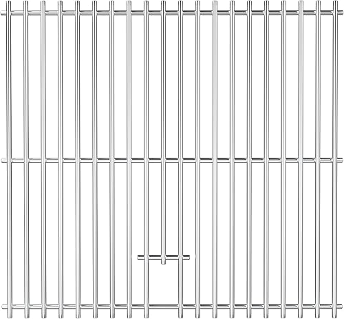 Hisencn Rejillas de cocina para Home Depot Nexgrill 820-0033, Master Forge 820-0033, Megamaster 820-0033M, rejillas de cocina de acero inoxidable de