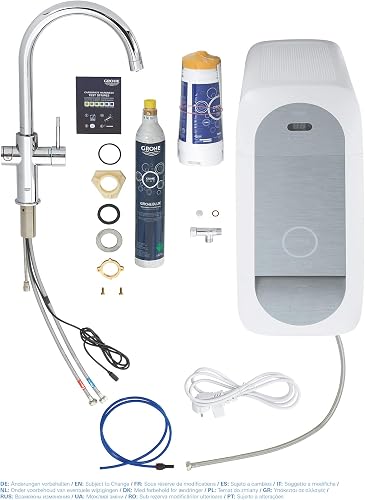 Grohe Blue Home Mitigeur Évier avec Système de Filtration de l'Eau, Bec C, 31455001 (Import Allemagne) - 5