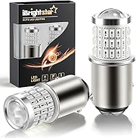 Vista 9 de Bombillas LED, con repuestos proyector para luces traseras de apoyo o de freno, xenón blanco (6500 K) Brightstar Newest 9-30 V Super brillosas